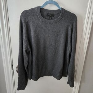 Banana Republic Charcoal Crew Neck Sweater